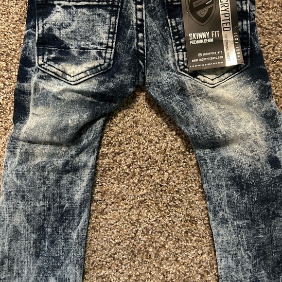 Size 2T Encrypted Kids jeans. New with tags as seen in photos. - Picture 2 of 3